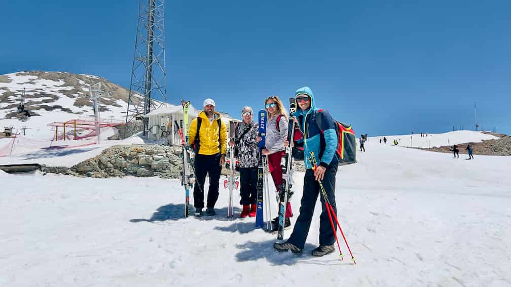 VIP ski coaching in the Alps