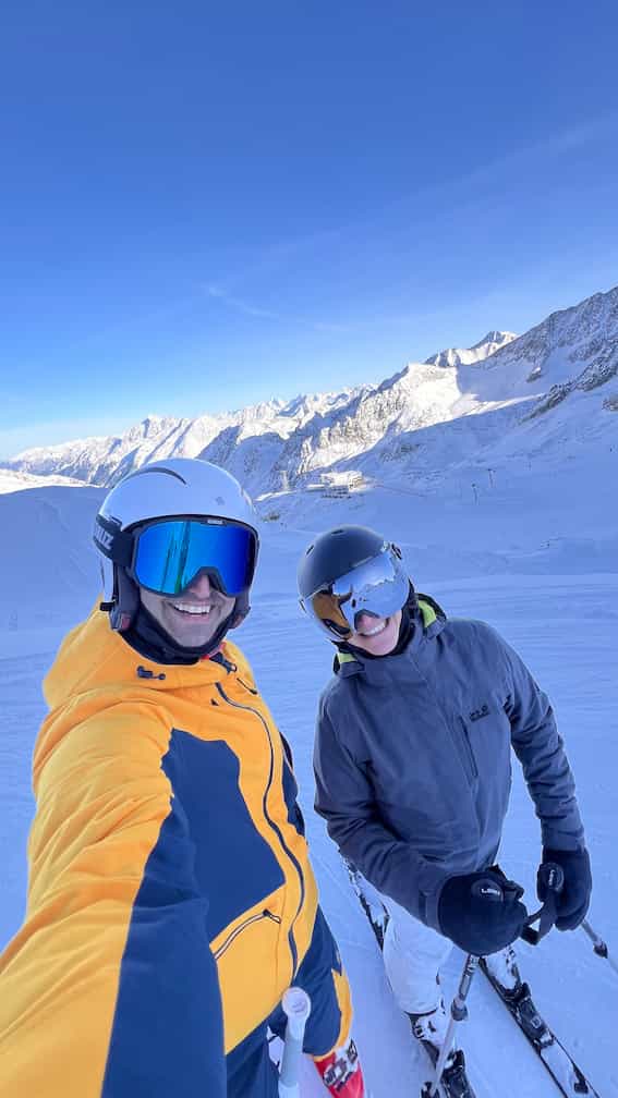 Carving Training auf der Piste