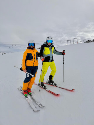 Privates Ski Coaching in den Alpen